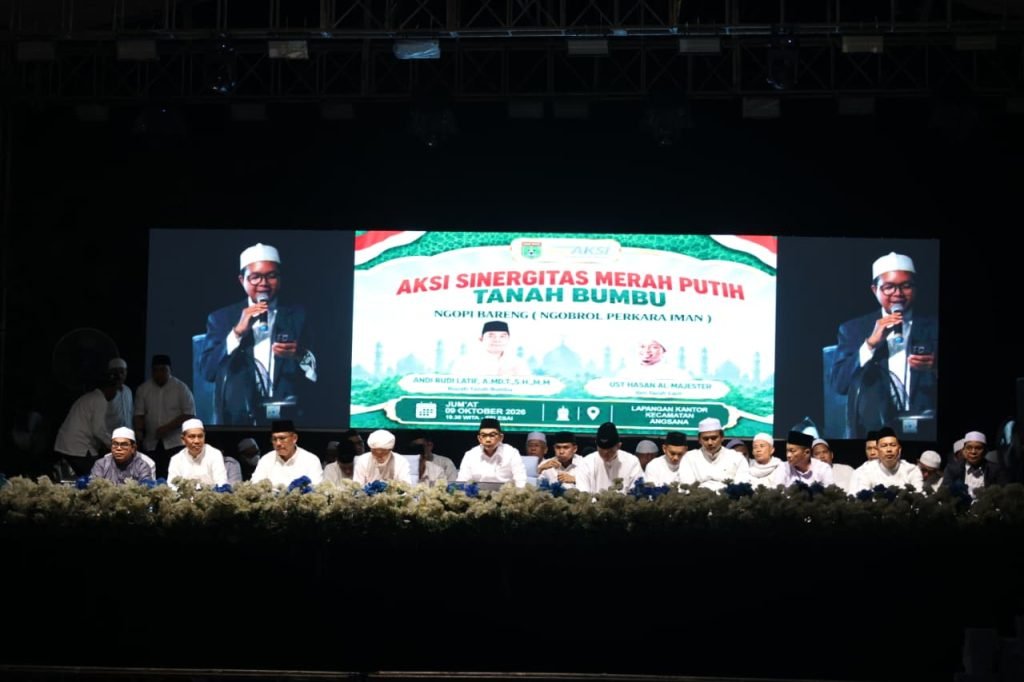 Tabligh Akbar Aksi Sinergitas Merah Putih Tanah Bumbu memperkuat ukhuwah dan persatuan masyarakat